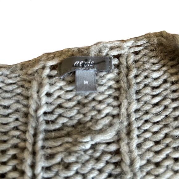 Aerie | Bell Sleeve Knit Cardigan, Size M - Picture 6 of 7